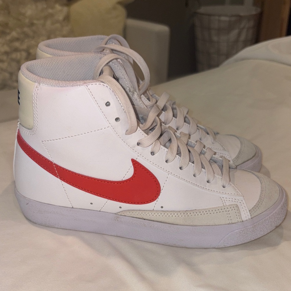 Nike White Low-Profile Sneakers